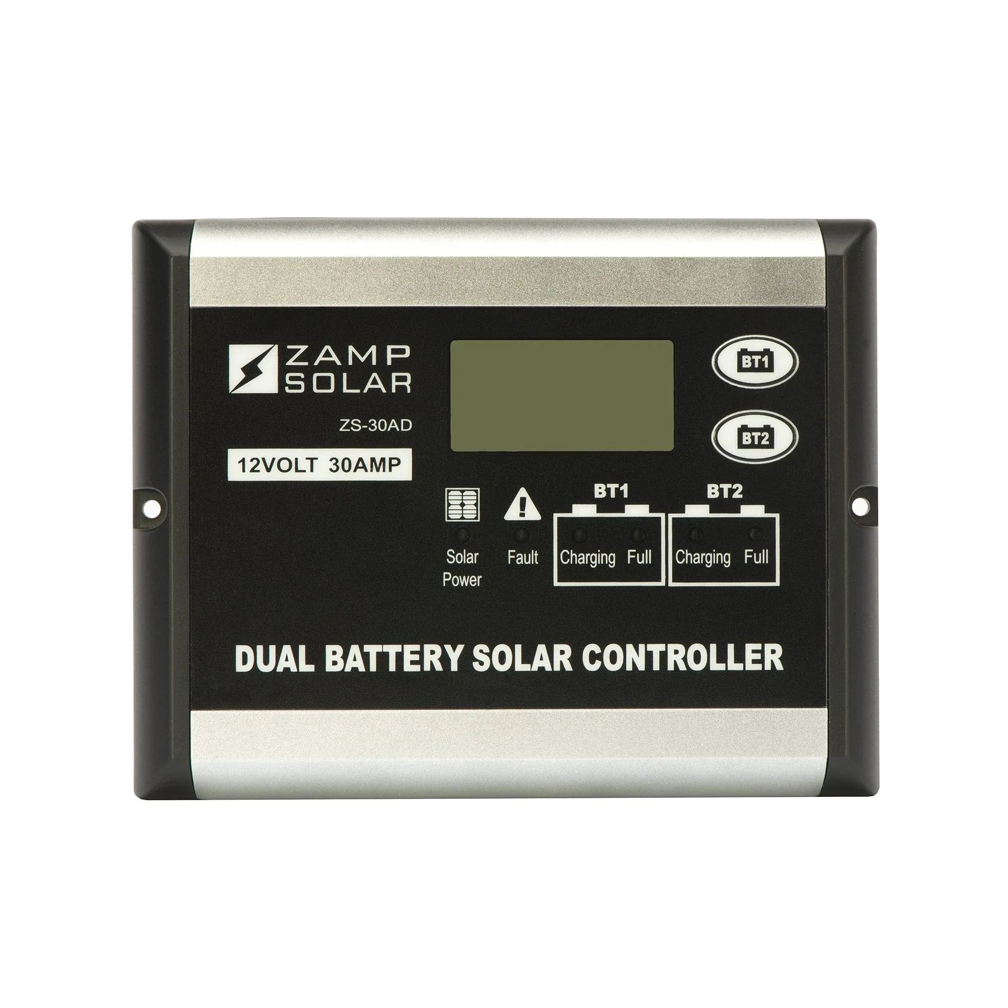 Zamp Solar ZS-30A 30A, 5-Stage PWM Charge Controller - Black