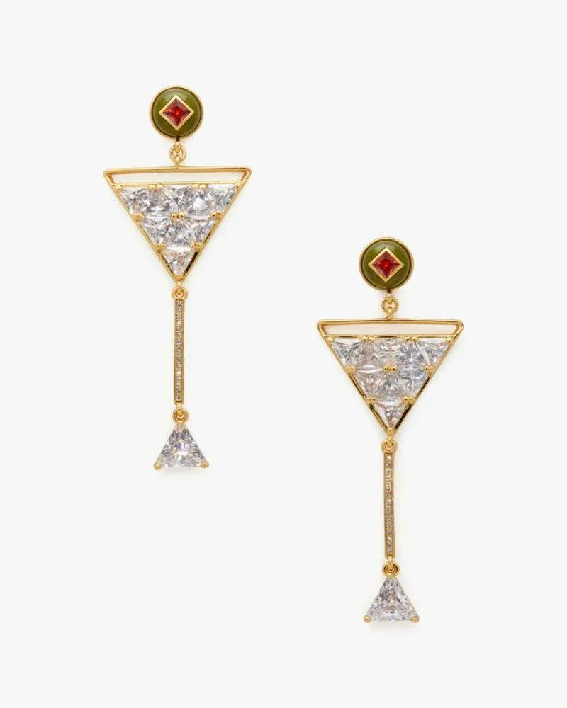 Kate Spade New York Shaken And Brewed Statement Earrings