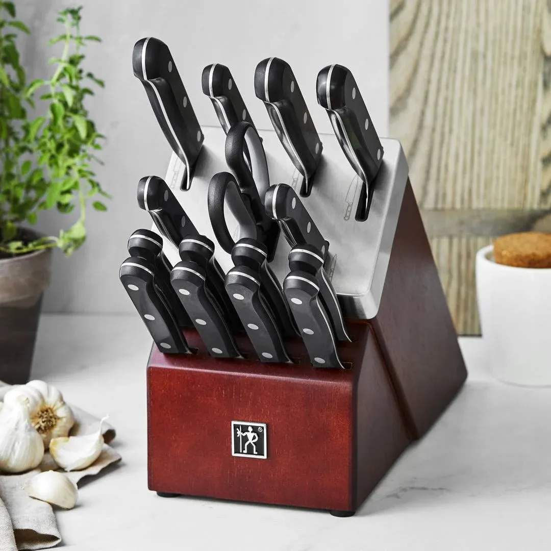 Henckels Solution 16-pc Self-Sharpening Knife Block Set