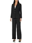 Women's 2 Button Jacket/Wide Leg Pant Suit