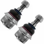 TRQ Front Lower Ball Joints for Mercedes Benz CL/E/S/SL Class