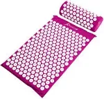 Acupressure Mat and Pillow Set ProSource Back Neck Pain Relief Muscle Relaxation