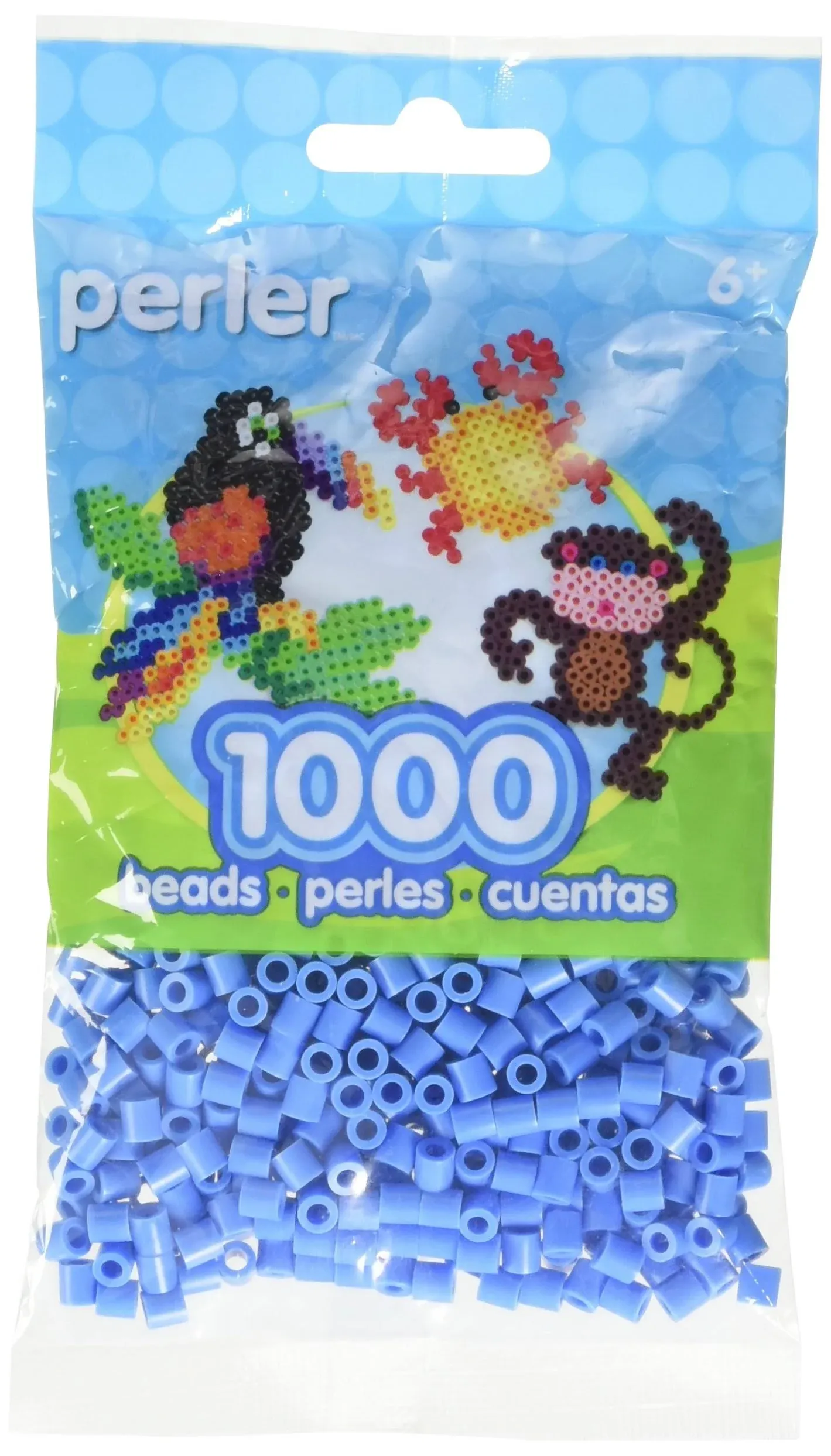 Perler Beads 1,000-pkg-light Blue