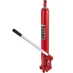 Hydraulic Long Ram Jack, 8 Tons/17363 lbs Capacity, with Single Piston Pump and 