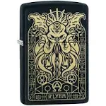 Zippo 29965 Monster Design Black Matte Pocket Lighter