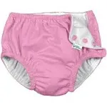 i Play Girls Reusable Absorbent Baby Swim Diapers Light Pink 3T