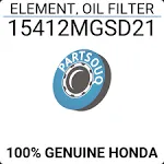 OE Honda 2016-2021 SXS Oil Filter for 2019-2022 Talon 1000R, 1000X 15412-MGS-D21