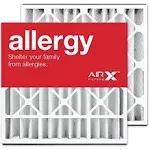 AIRx Filters Allergy 20x20x5 Replacement Air Filter MERV 11 for Skuttle 000-0448-003 000-0448-007, 2-Pack