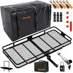 Mockins XXL Folding Trailer Hitch Cargo Carrier