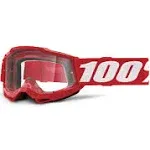 100% Accuri 2 Youth Motocross & Mountain Bike Goggles - MX and MTB Racing Protective Eyewear