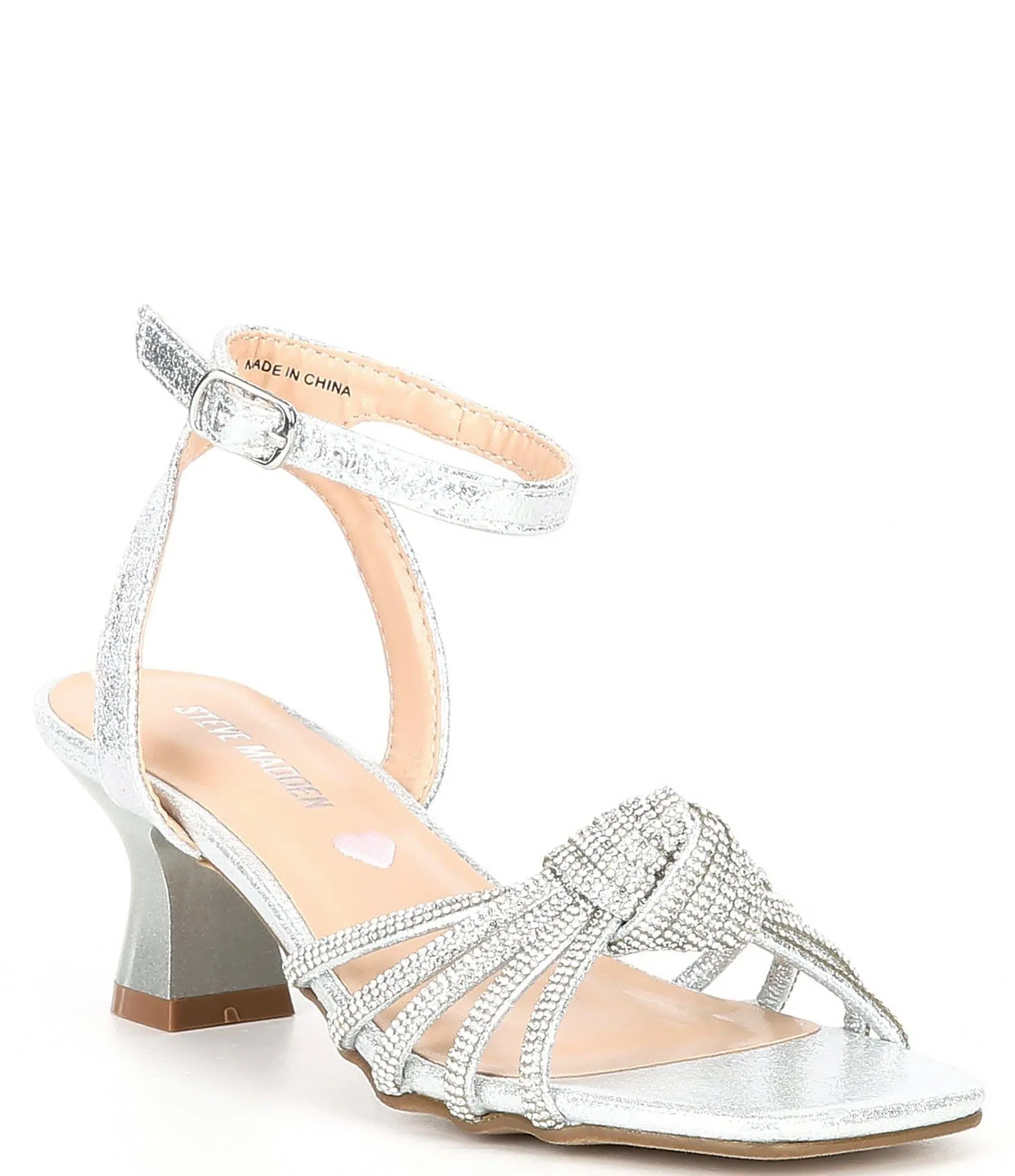 Steve Madden Girl's Lucia Heeled Sandal