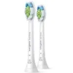 Philips Sonicare Genuine W DiamondClean Replacement Toothbrush Heads, 3 Brush Heads, White, HX6063/65