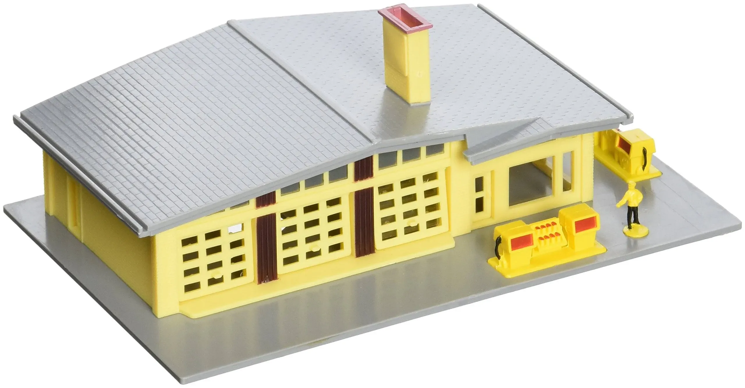 Bachmann Plasticville 45904 N Scale Gas Station Garage Layout Building NOS