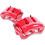 Power Stop 97-00 Acura EL Front Red Calipers w/Brackets - Pair