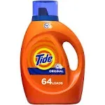 Tide - Liquid Laundry Detergent, Original Scent, 92 oz Bottle