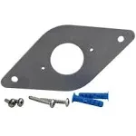 Universal 1-3/8 in. Hose Bibb Steel Mounting Plate