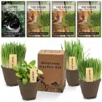 - Heirloom Garden Kit for Cat Lovers - 4 Seed Packets with Instructions Pots ...