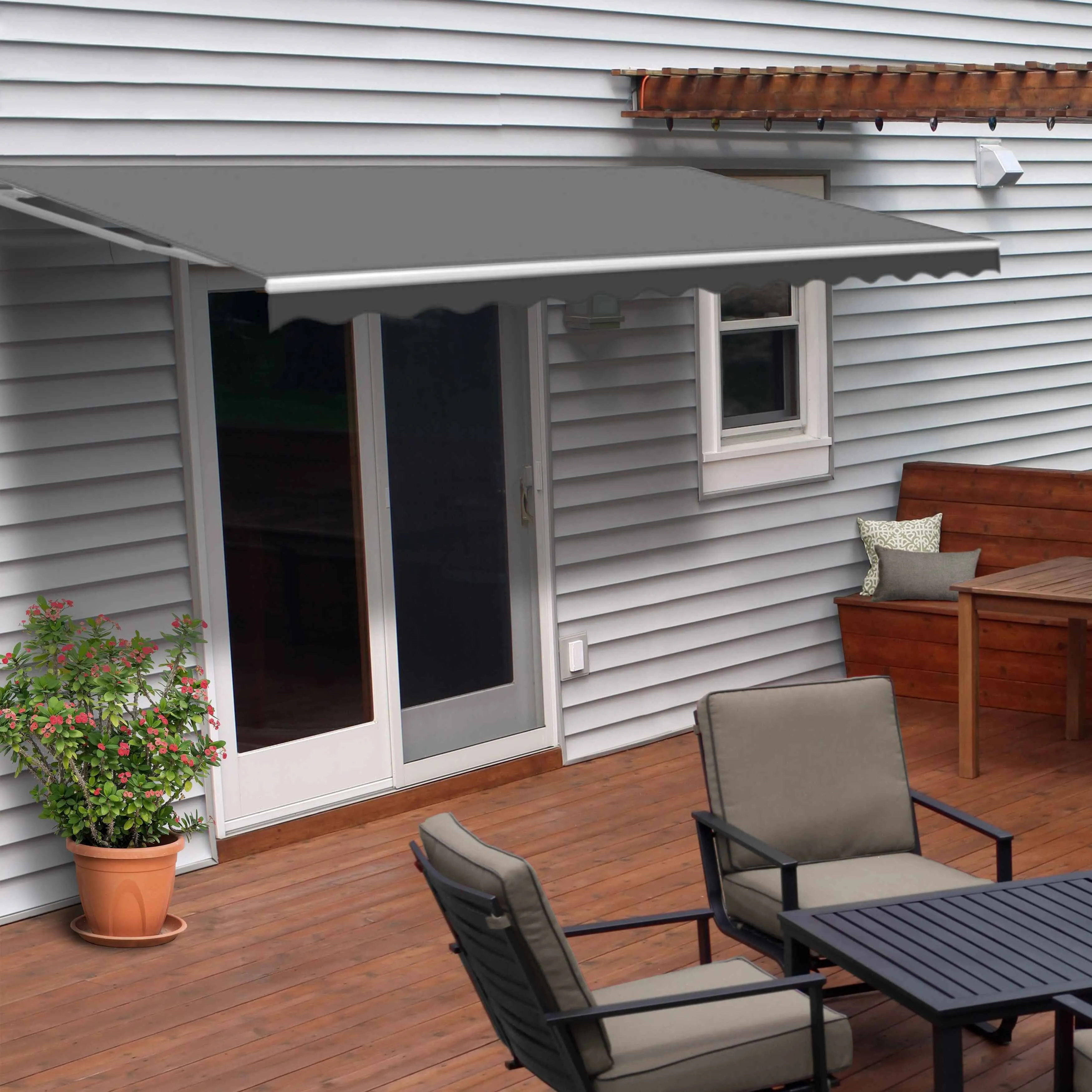 ALEKO Retractable Awning Patio