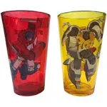 Transformers Autobots Optimus Prime And Grimlock 2 pack Pint Glass Set