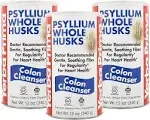 Yerba Prima Psyllium Whole Husks, Colon Cleanser - 12 oz