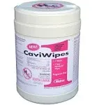 CaviWipes1 Surface Disinfectant, Premoistened Alcohol Based, 9 x 12" XL Manual Pull Wipes, 13-5150 (12 Count)