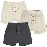 Gerber Baby 3-Pack Knit Shorts