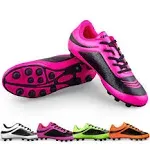 Vizari Infinity FG Soccer Cleats, Pink/Black / 2