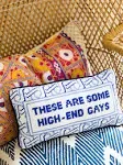 Furbish Studio - High-end Gays Needlepoint Pillow