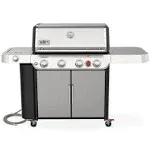 Weber - Genesis S-435 Propane Gas Grill - Stainless Steel