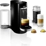 De'Longhi Nespresso VertuoPlus Coffee and Espresso Maker with Aeroccino, Black