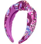 Twist Headband, Amerena Cherry Tropical with a Twist