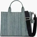 Marc Jacobs The Medium Monogram Denim Tote Bag