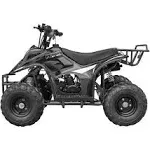 MotoTec Rex 110cc 4-Stroke Kids Gas ATV - Black