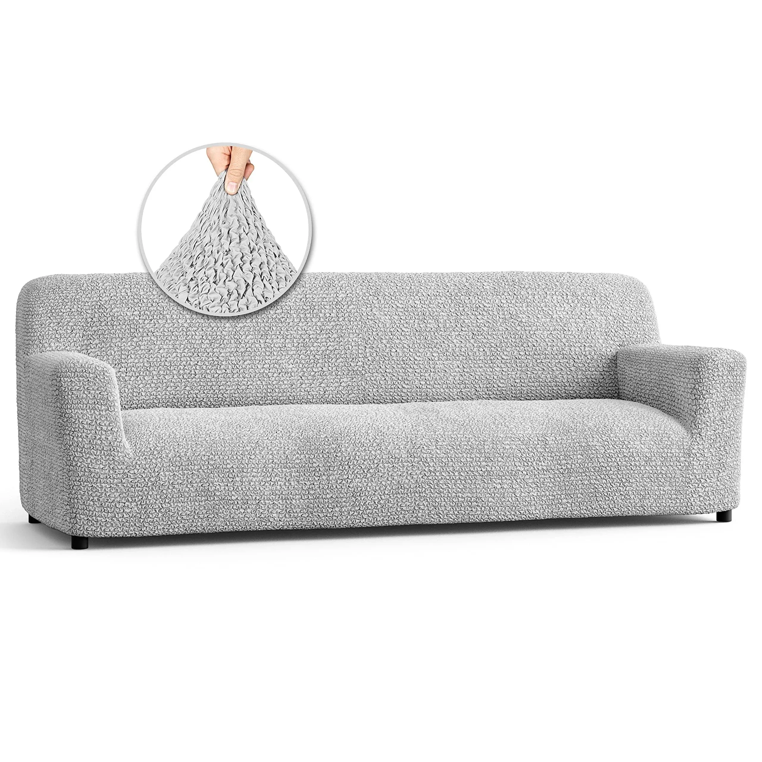 PAULATO by GA.I.CO. Sofa 4 Seater Slipcover, Microfibra Collection