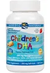 Nordic Naturals Children DHA, Strawberry - 360 Mini Chewable Soft Gels for Kids - 250 mg Omega-3 with EPA & DHA - Brain Development & Function - Non-GMO - 90 Servings