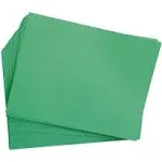 Colorations® Holiday Green 12" x 18" Heavyweight Construction Paper