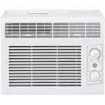 GE 5,000 BTU Mechanical Window Air Conditioner for Small Rooms Up to 150 Sq ft.