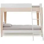 Oeuf Perch Collection Twin Bunk Bed - White/Birch