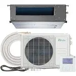 Senville AURA 12000 BTU Mini Split Concealed Duct Air Conditioner and Heat Pump - SENA/12HF/ID