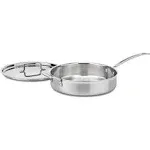 Cuisinart MultiCladPro Saute Pan w/Lid: 5.5 QT