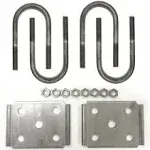 Libra New Trailer U Bolt Kit for 3500lbs 2-3/8" Round Axle 5-1/2" Long 1/2" Dia -20079