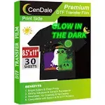 CenDale Glow in The Dark DTF Film