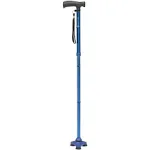 Hurrycane Freedom Edition Folding Blue Cane