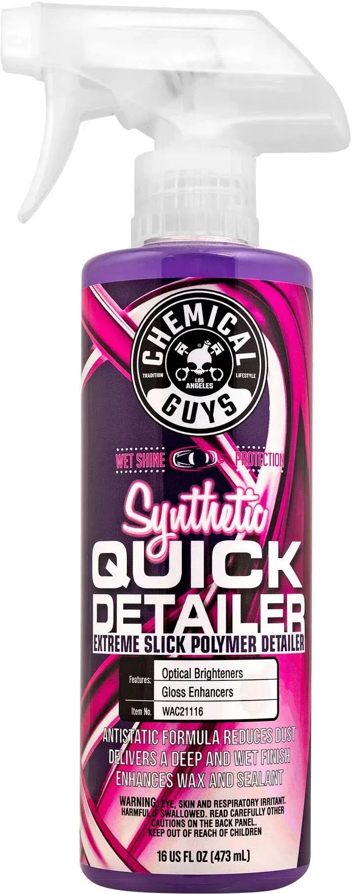 Chemical Guys WAC21116 - Extreme Slick Synthetic Quick Detailer (16 oz)