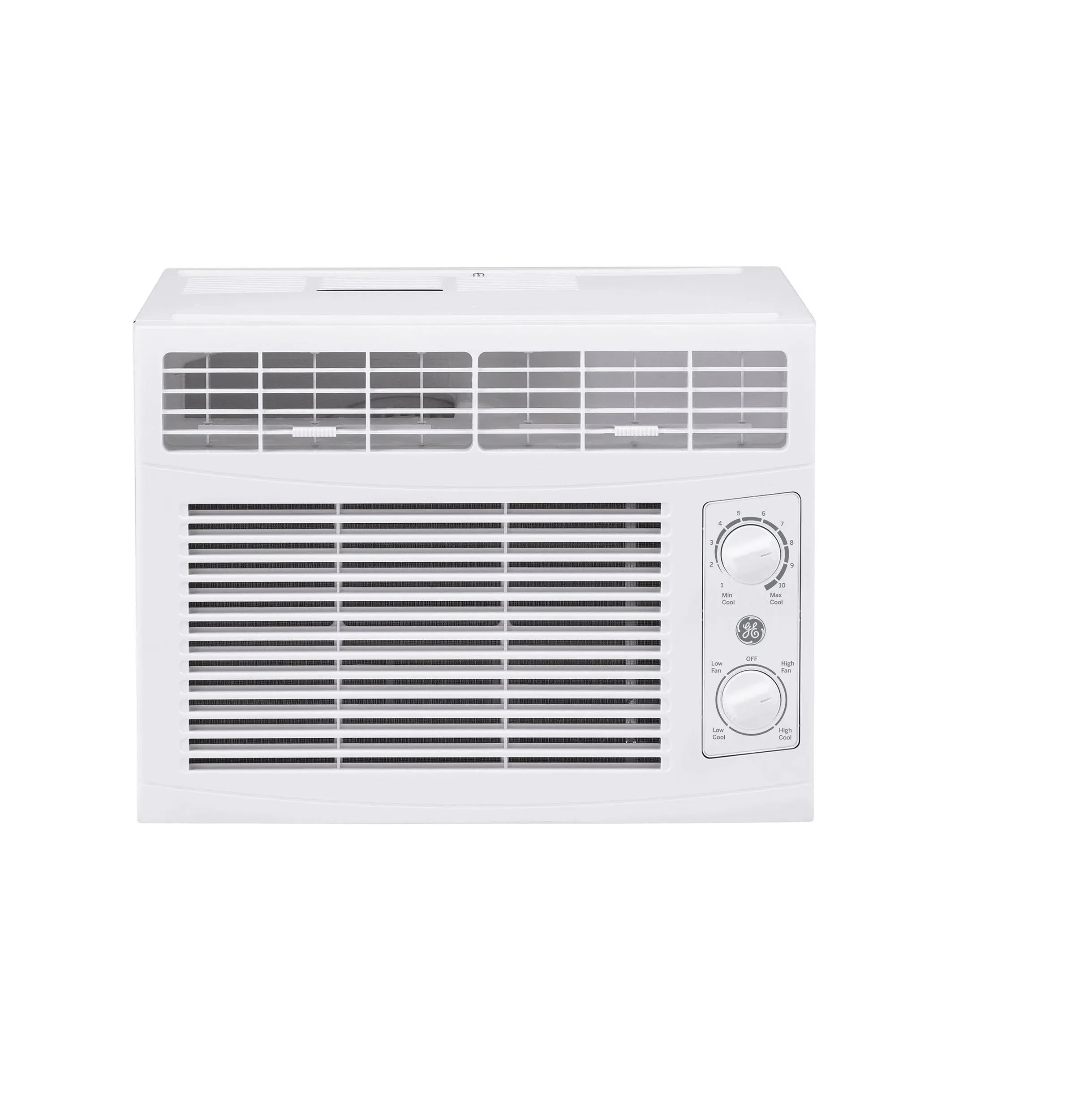 GE 5,000 BTU 115V Window Air Conditioner Cools 150 Sq. ft. in White