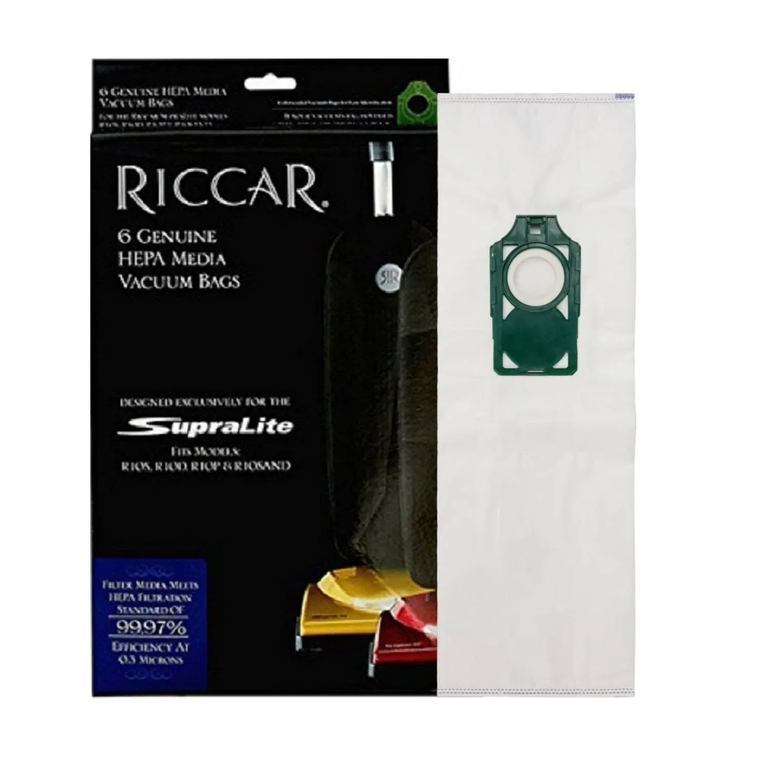 Riccar Supralite R10 HEPA Bags RLH-6