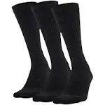 Under Armour Training Cotton Crew Socks - 3-Pack Black / M