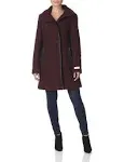 Calvin Klein Women&#039;s Wool Jacket X-Small, Chianti Black 