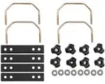 Rhino-Rack U-Bolt Kit for Mounting a Basket or Luggage Box to Vortex Bars (S280)