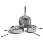 Eater x Heritage Steel 5 Piece Essentials Set, Made in USA, 5 Ply Fully Clad